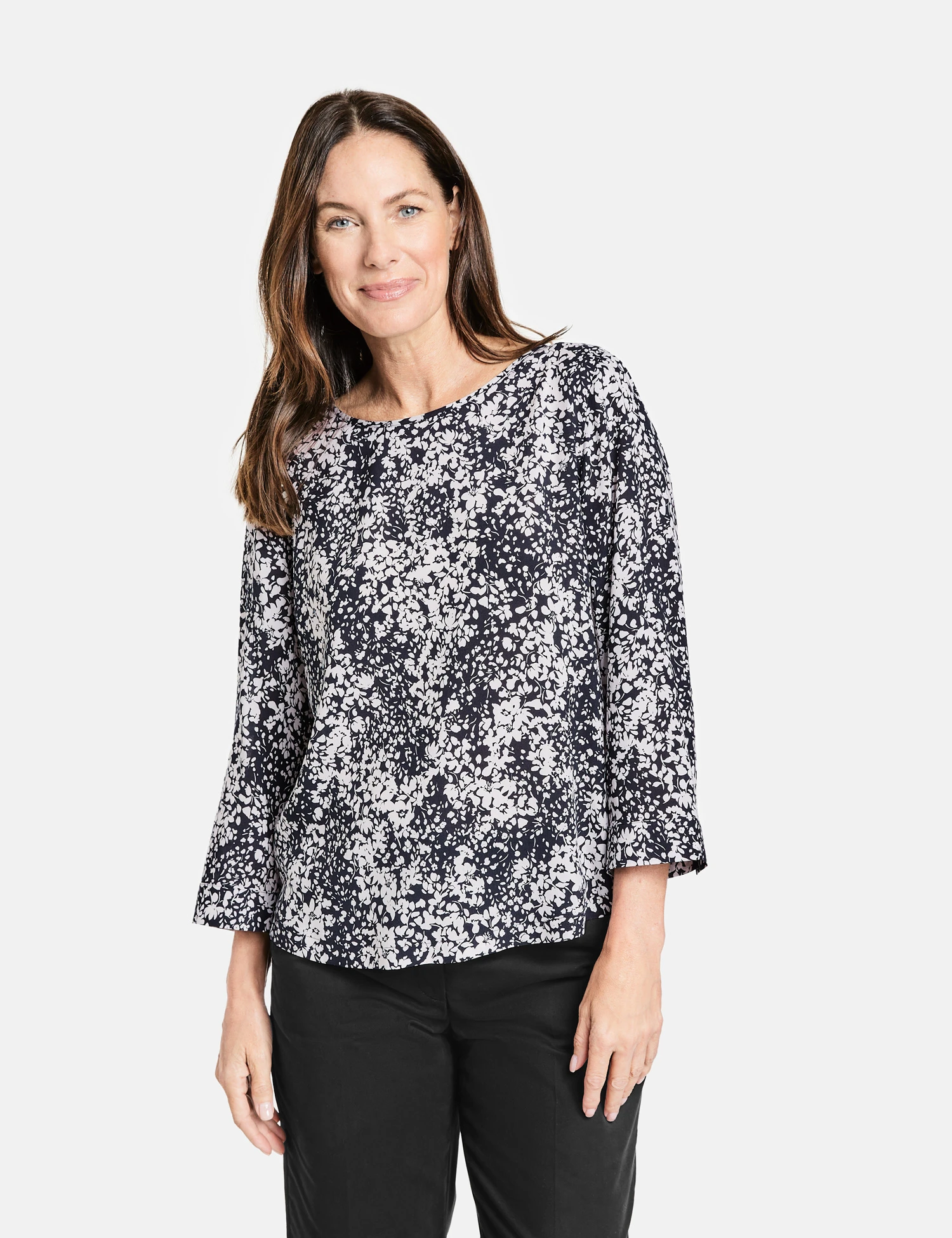 Gerry Weber Luftige 3/4 Arm Bluse 8 Gerry Weber Luftige 3/4 Arm Bluse – Bild 6