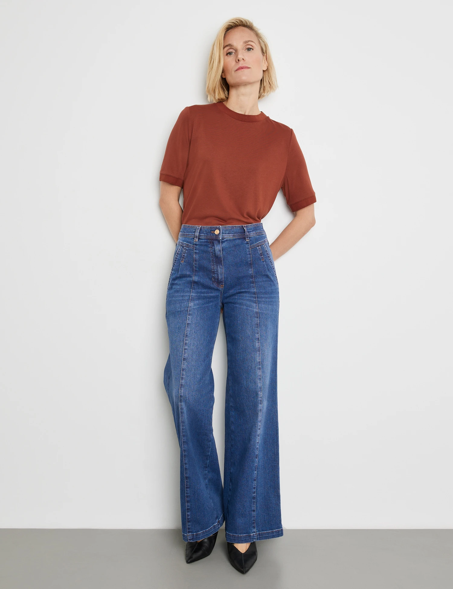 Gerry Weber Modische Jeans Wide Leg 3 Gerry Weber Modische Jeans Wide Leg