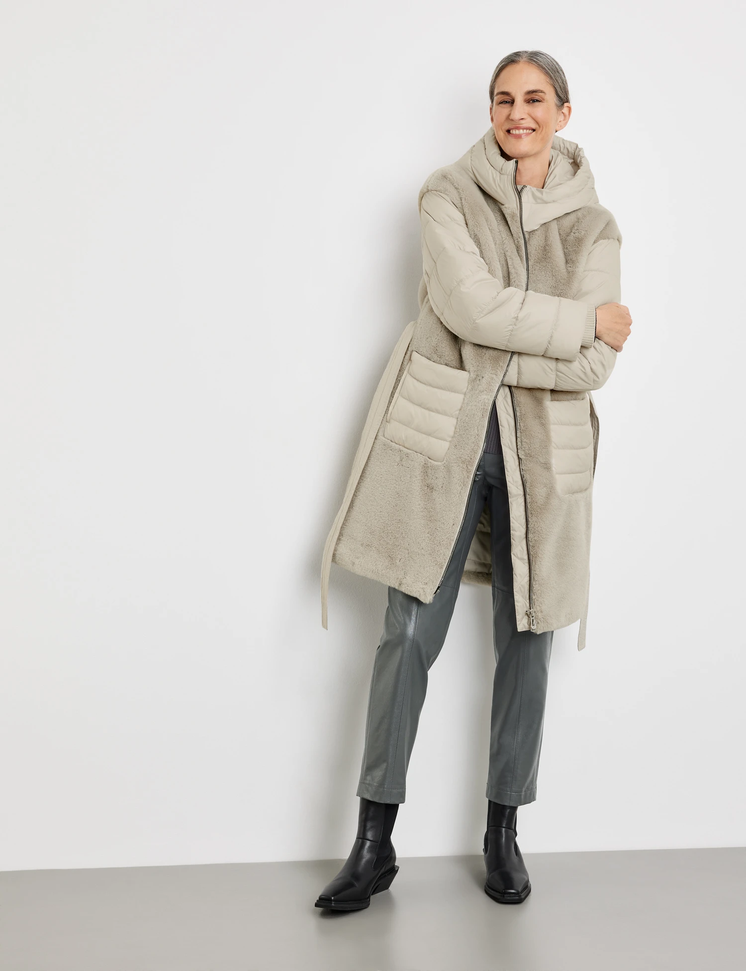 Gerry Weber Modischer Mantel Mit Material-Patch 7 Gerry Weber Modischer Mantel Mit Material-Patch – Bild 5