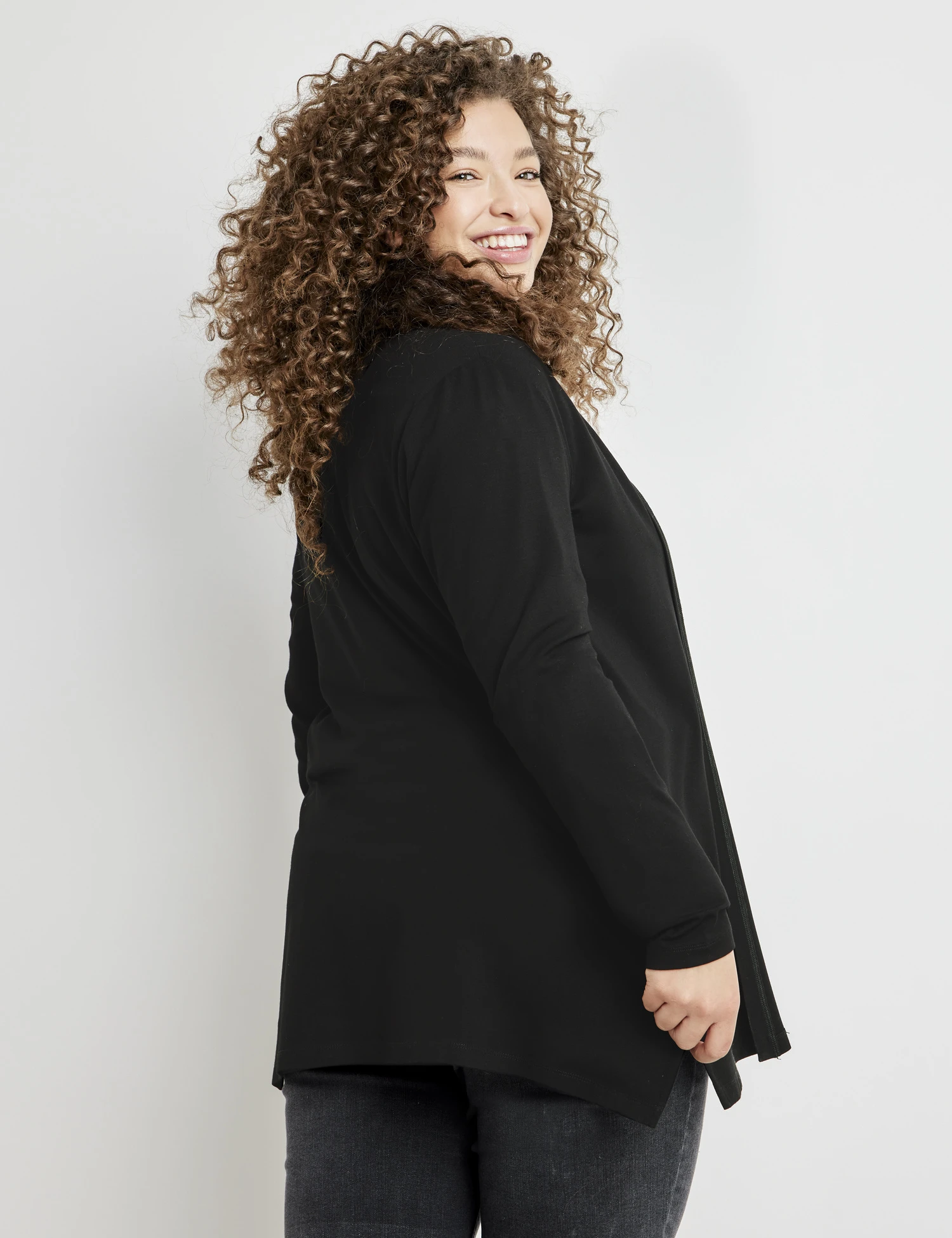 Offene Shirtjacke 8 Offene Shirtjacke – Bild 6