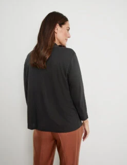 Gerry Weber Offene Shirtjacke Mit Breiter Ausschnittblende -Gerry Weber Verkäufe offene shirtjacke mit breiter ausschnittblende 104