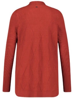 Gerry Weber Offene Strickjacke Mit Dezenter Rauten-Struktur -Gerry Weber Verkäufe offene strickjacke mit dezenter rauten struktur 03
