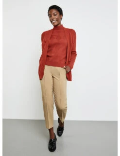 Gerry Weber Offene Strickjacke Mit Dezenter Rauten-Struktur -Gerry Weber Verkäufe offene strickjacke mit dezenter rauten struktur 102