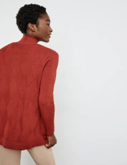 Gerry Weber Offene Strickjacke Mit Dezenter Rauten-Struktur -Gerry Weber Verkäufe offene strickjacke mit dezenter rauten struktur 104