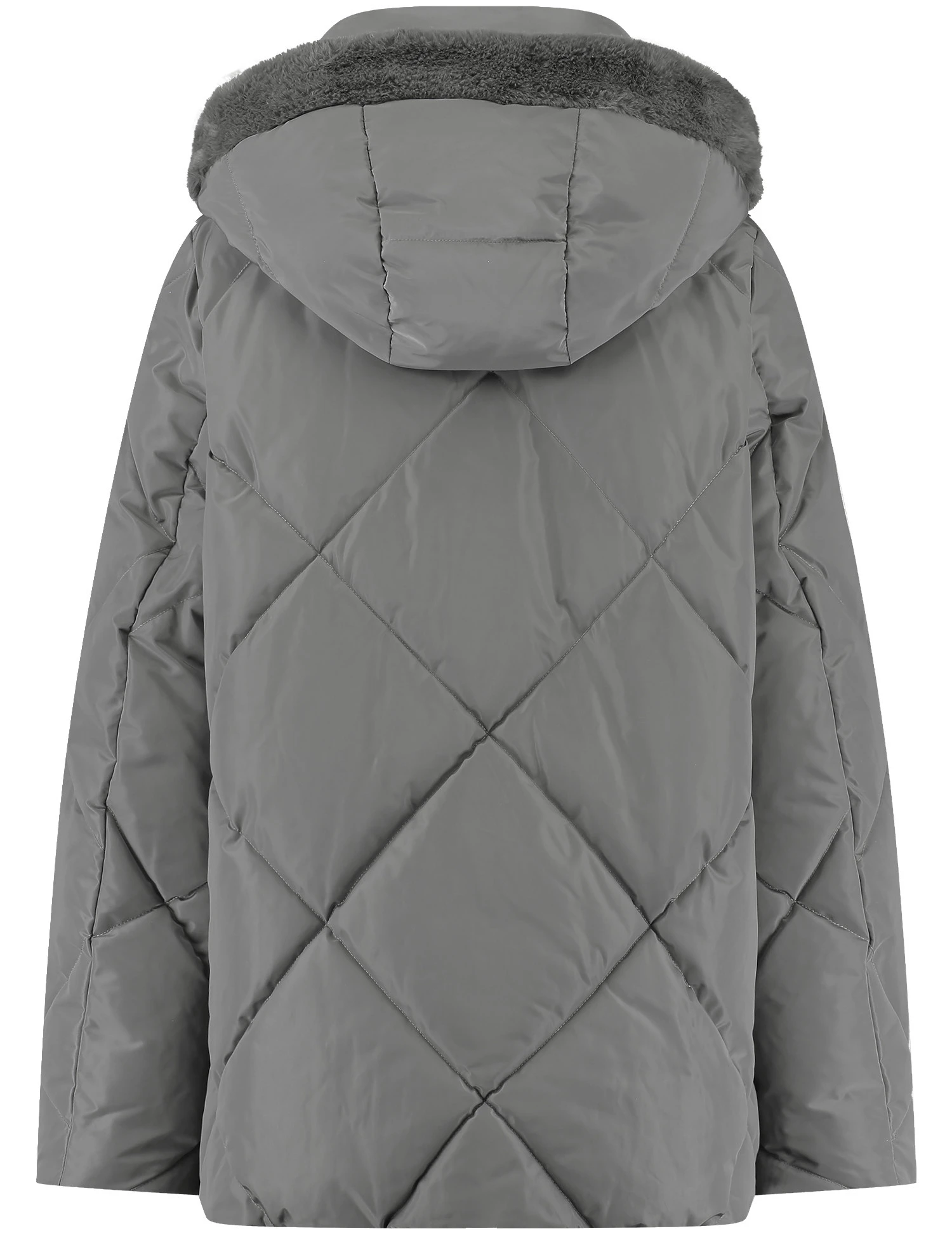 Gerry Weber Outdoorjacke Mit Fake-Fur-Details Und 2-Wege-Reißverschluss 5 Gerry Weber Outdoorjacke Mit Fake-Fur-Details Und 2-Wege-Reißverschluss – Bild 3