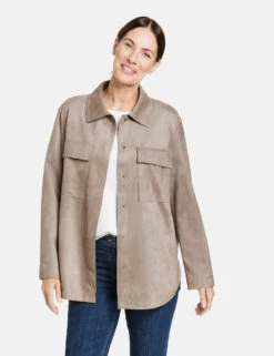 Gerry Weber Overshirt In Verloursleder-Optik 13 Gerry Weber Overshirt In Verloursleder-Optik -Gerry Weber Verkäufe overshirt in verloursleder optik 01