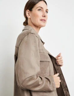 Gerry Weber Overshirt In Verloursleder-Optik 11 Gerry Weber Overshirt In Verloursleder-Optik -Gerry Weber Verkäufe overshirt in verloursleder optik 100