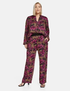Palazzohose Mit Floralprint Carlotta -Gerry Weber Verkäufe palazzohose mit floralprint carlotta 01