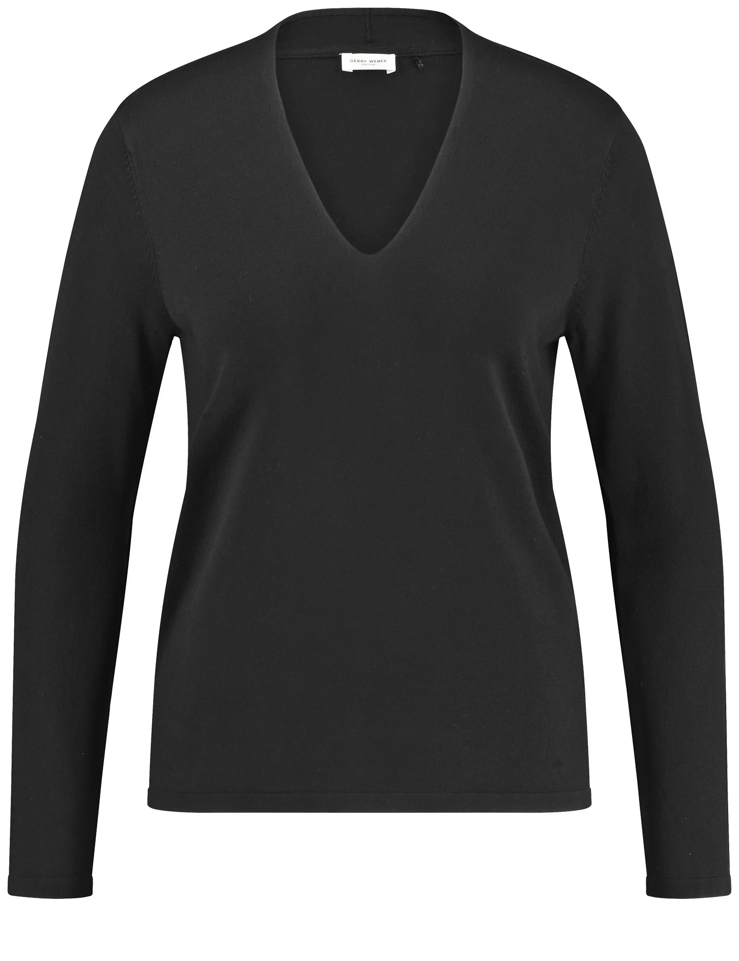 Gerry Weber Pullover Aus Feinstrick Mit V-Ausschnitt 4 Gerry Weber Pullover Aus Feinstrick Mit V-Ausschnitt – Bild 2