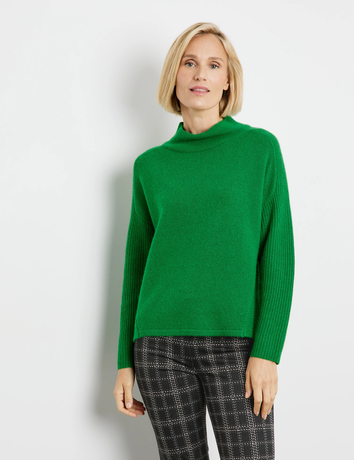 Gerry Weber Pullover Aus Strick-Mix Und Kaschmiranteil 3 Gerry Weber Pullover Aus Strick-Mix Und Kaschmiranteil
