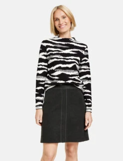 Gerry Weber Pullover In Jaquard-Strick Mit Kurzem Stehkragen 15 Gerry Weber Pullover In Jaquard-Strick Mit Kurzem Stehkragen -Gerry Weber Verkäufe pullover in jaquard strick mit kurzem stehkragen 01