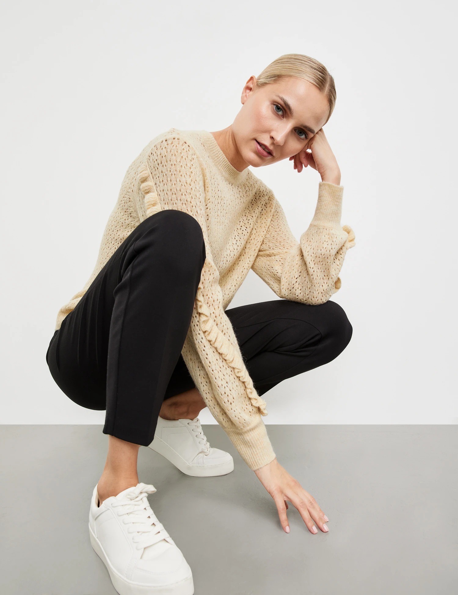 Taifun Pullover Mit Ajourmuster 7 Taifun Pullover Mit Ajourmuster – Bild 5