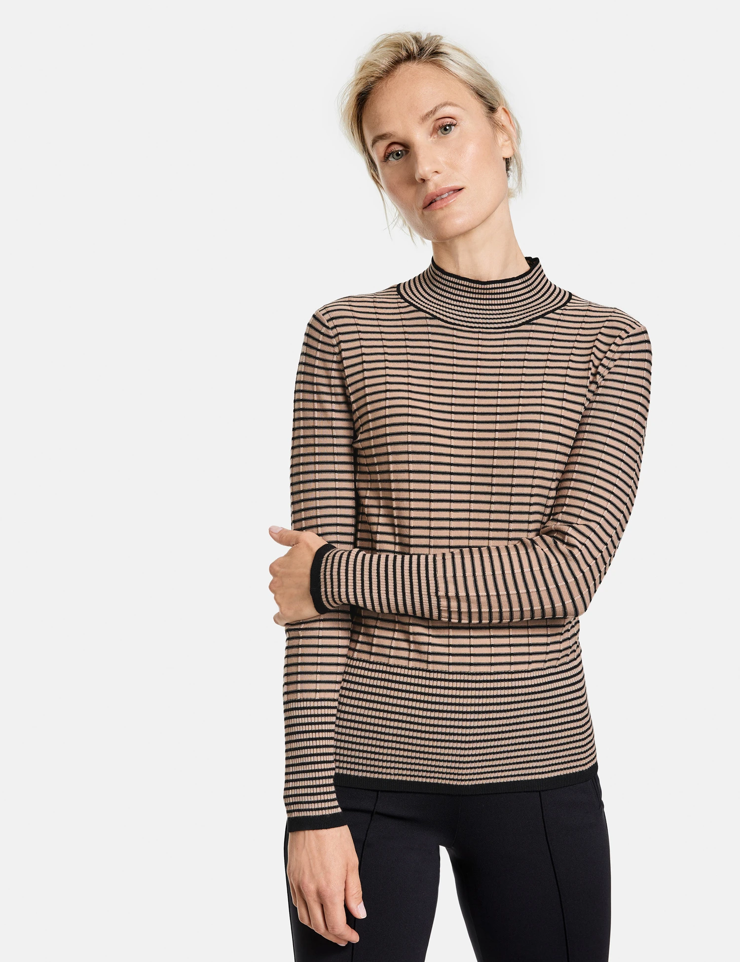 Gerry Weber Pullover Mit Feinem Ringel 10 Gerry Weber Pullover Mit Feinem Ringel – Bild 8