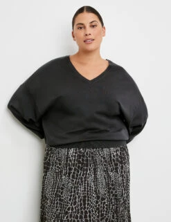 Pullover Mit Fledermausärmeln