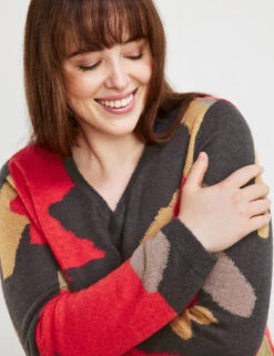 Pullover Mit Jacquardmuster -Gerry Weber Verkäufe pullover mit jacquardmuster 100