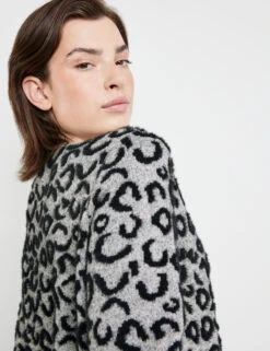 Taifun Pullover Mit Leo-Dessin 12 Taifun Pullover Mit Leo-Dessin -Gerry Weber Verkäufe pullover mit leo dessin 100