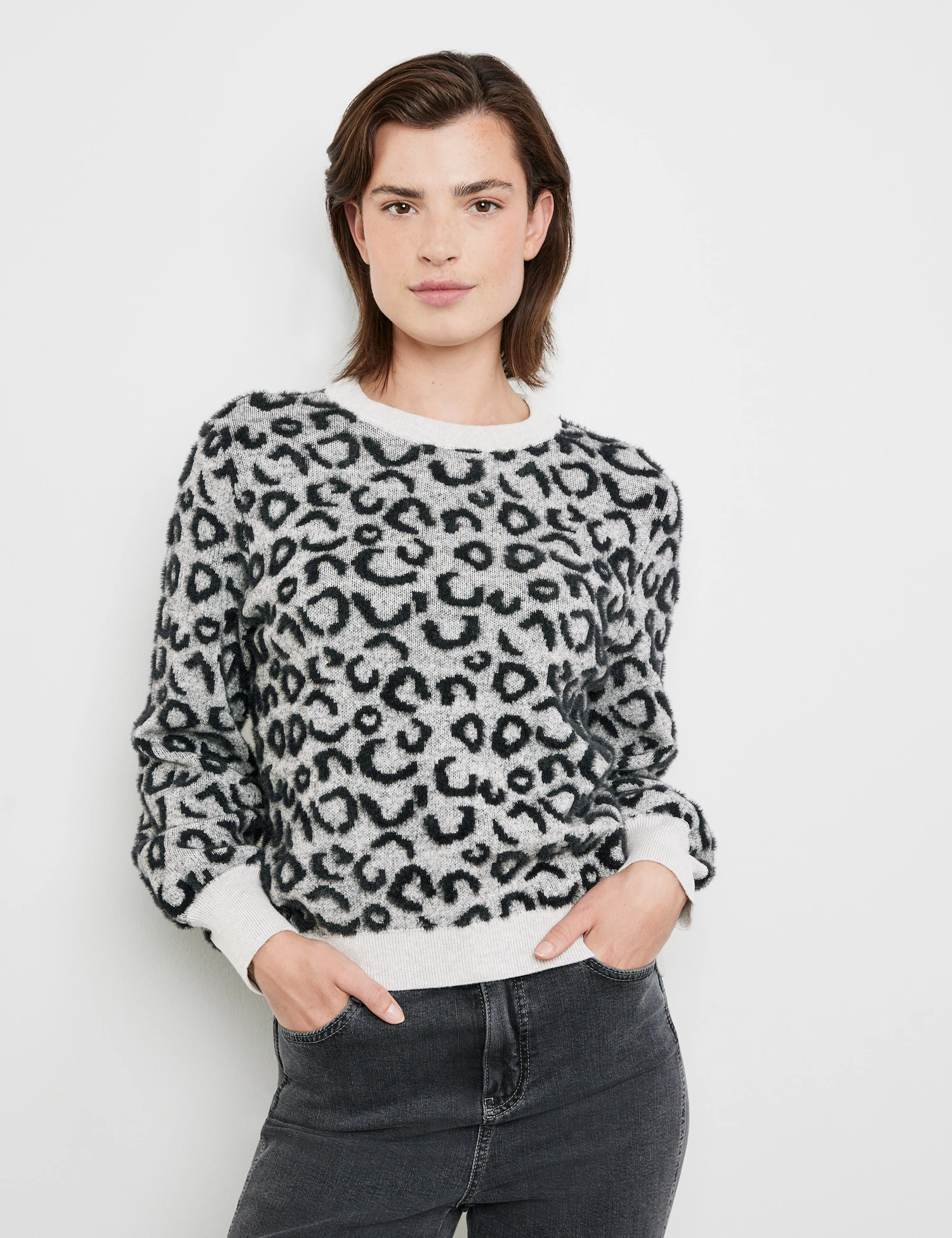 Taifun Pullover Mit Leo-Dessin 3 Taifun Pullover Mit Leo-Dessin