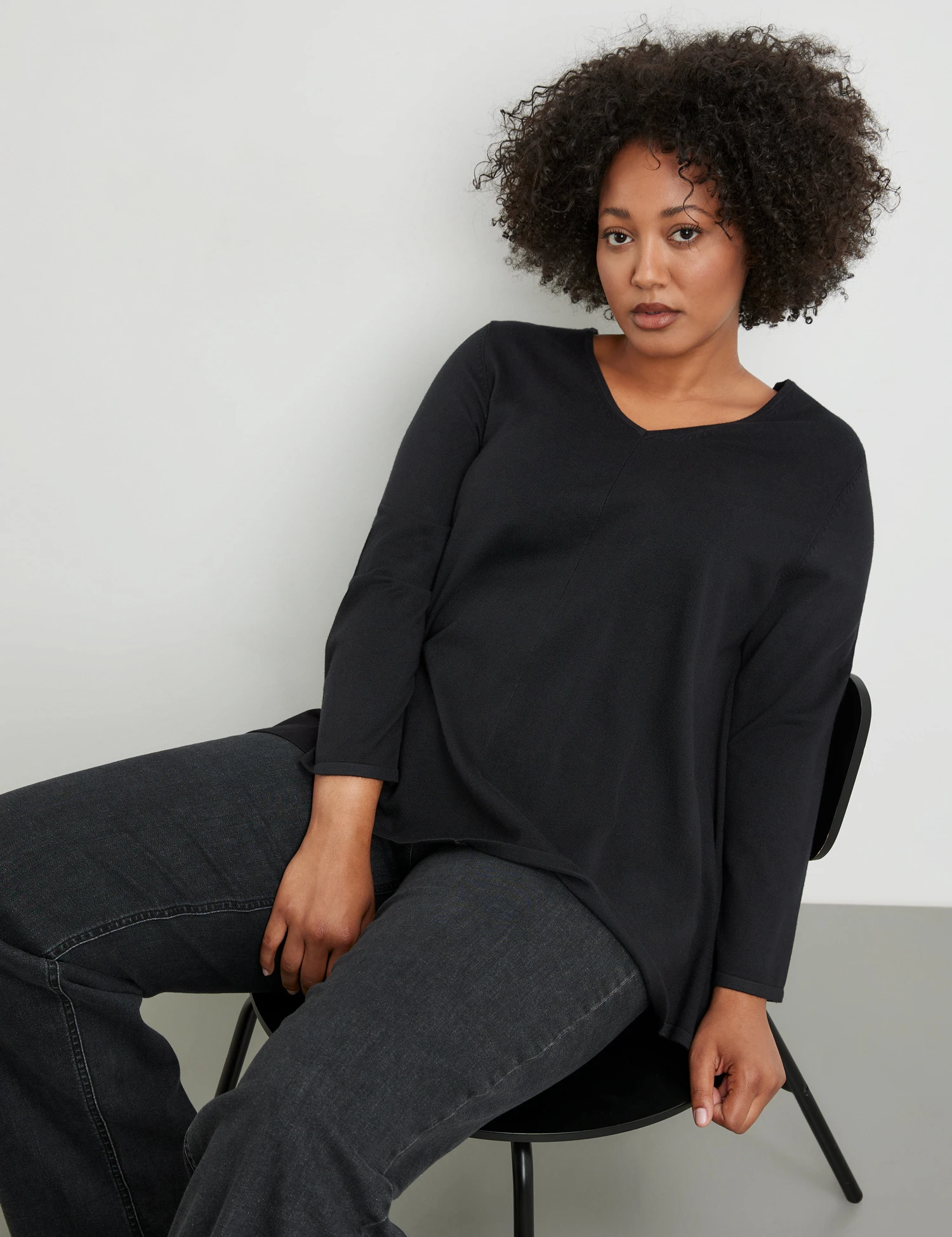 Pullover Mit Leo-Einsatz Im Rücken 7 Pullover Mit Leo-Einsatz Im Rücken – Bild 5