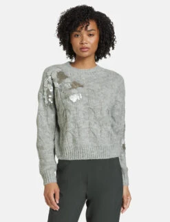 Taifun Pullover Mit Pailletten-Zier 15 Taifun Pullover Mit Pailletten-Zier -Gerry Weber Verkäufe pullover mit pailletten zier 01