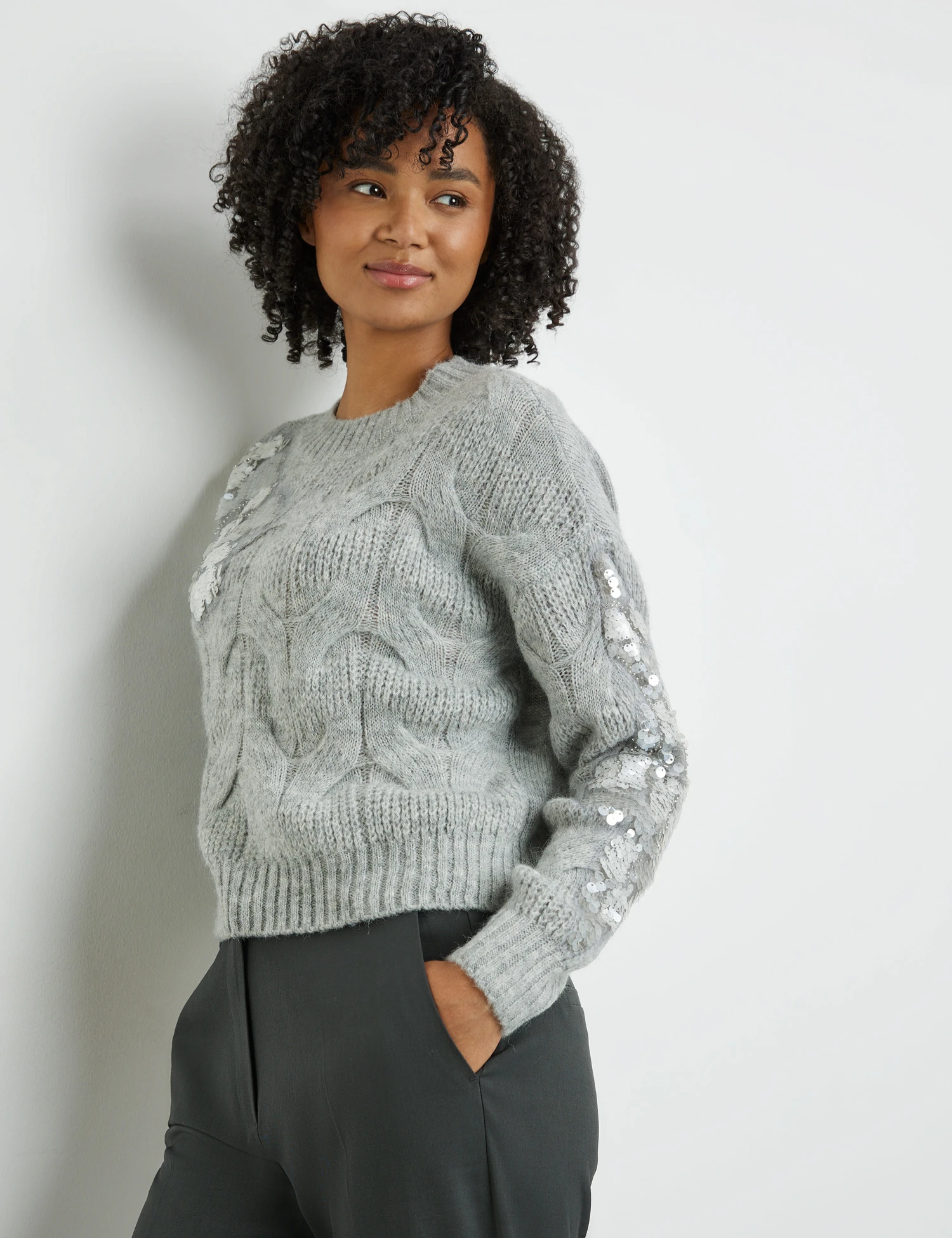 Taifun Pullover Mit Pailletten-Zier 7 Taifun Pullover Mit Pailletten-Zier – Bild 5