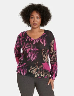 Pullover Mit Print -Gerry Weber Verkäufe pullover mit print 01
