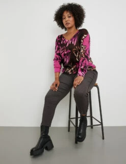 Pullover Mit Print -Gerry Weber Verkäufe pullover mit print 102