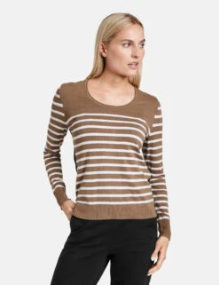 Taifun Pullover Mit Ringel-Dessin -Gerry Weber Verkäufe pullover mit ringel dessin 01