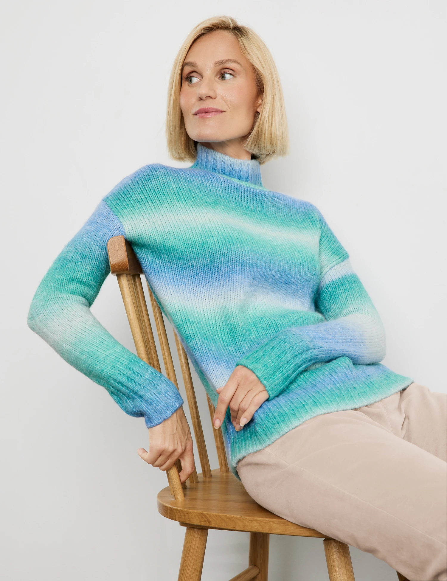 Gerry Weber Pullover Mit Stehkragen Und Wollanteil 7 Gerry Weber Pullover Mit Stehkragen Und Wollanteil – Bild 5