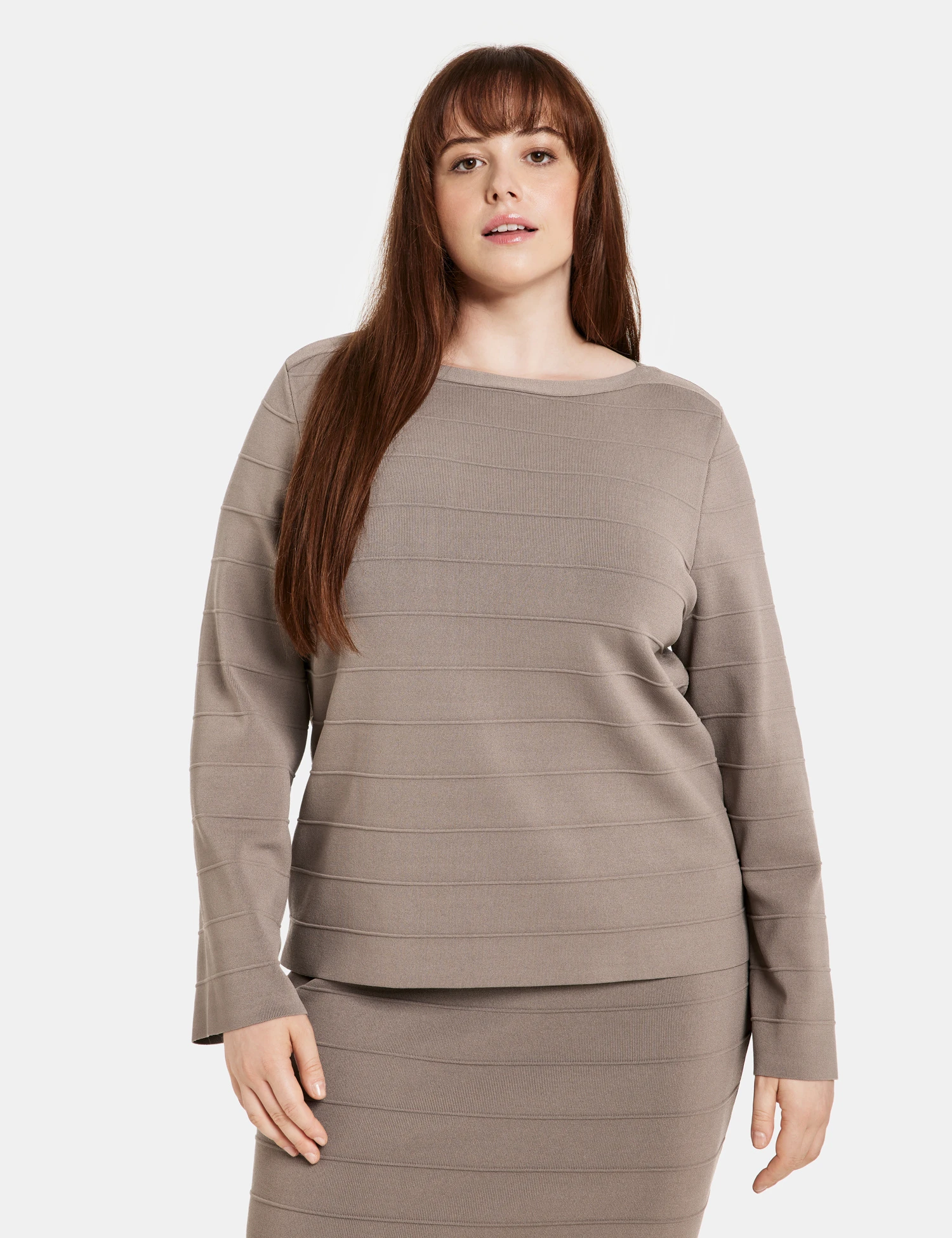 Pullover Mit Streifen-Struktur 9 Pullover Mit Streifen-Struktur – Bild 7