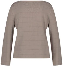 Pullover Mit Streifen-Struktur 11 Pullover Mit Streifen-Struktur -Gerry Weber Verkäufe pullover mit streifen struktur 03