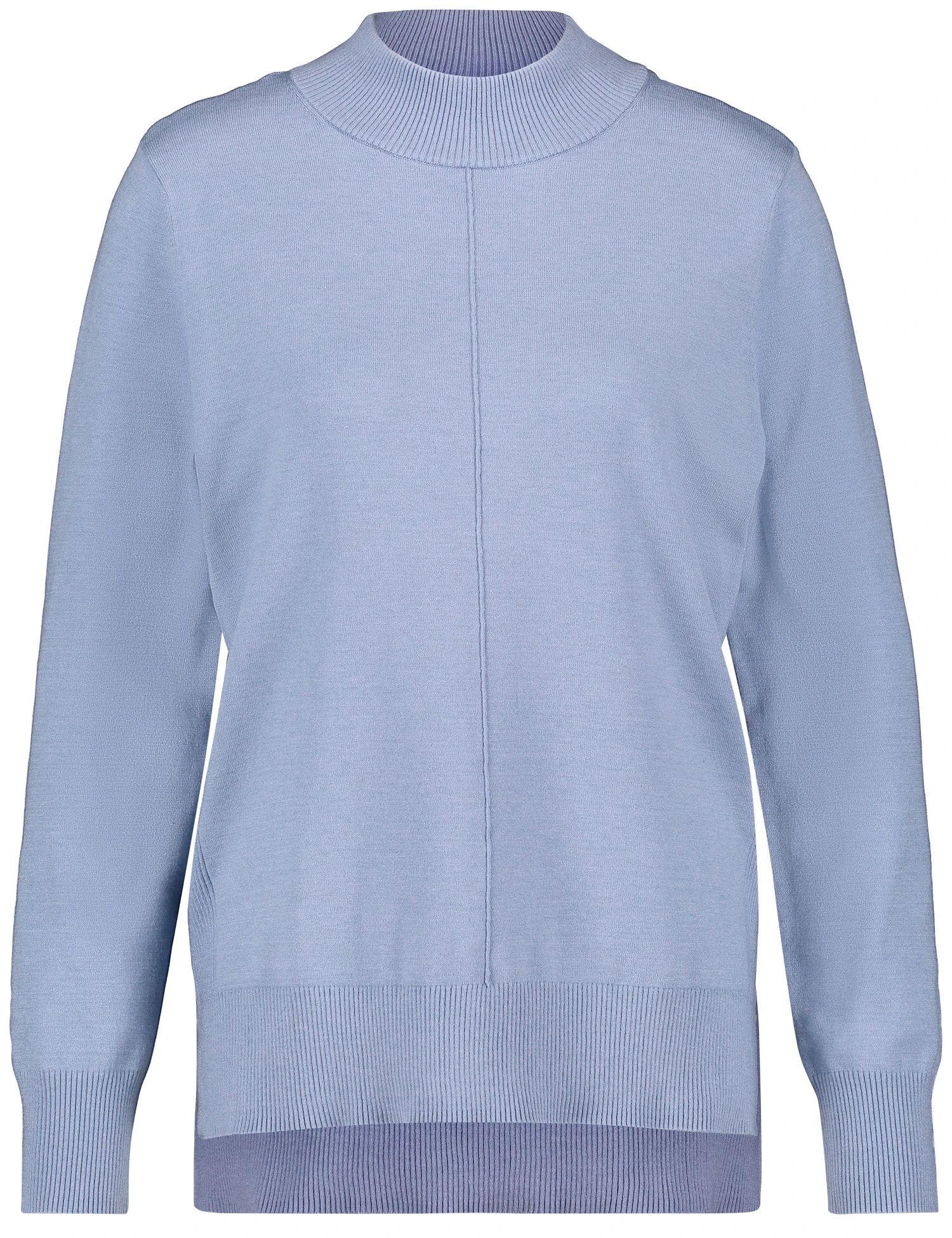 Gerry Weber Pullover Mit Strick-Mix Und Verlängertem Rückenteil 4 Gerry Weber Pullover Mit Strick-Mix Und Verlängertem Rückenteil – Bild 2