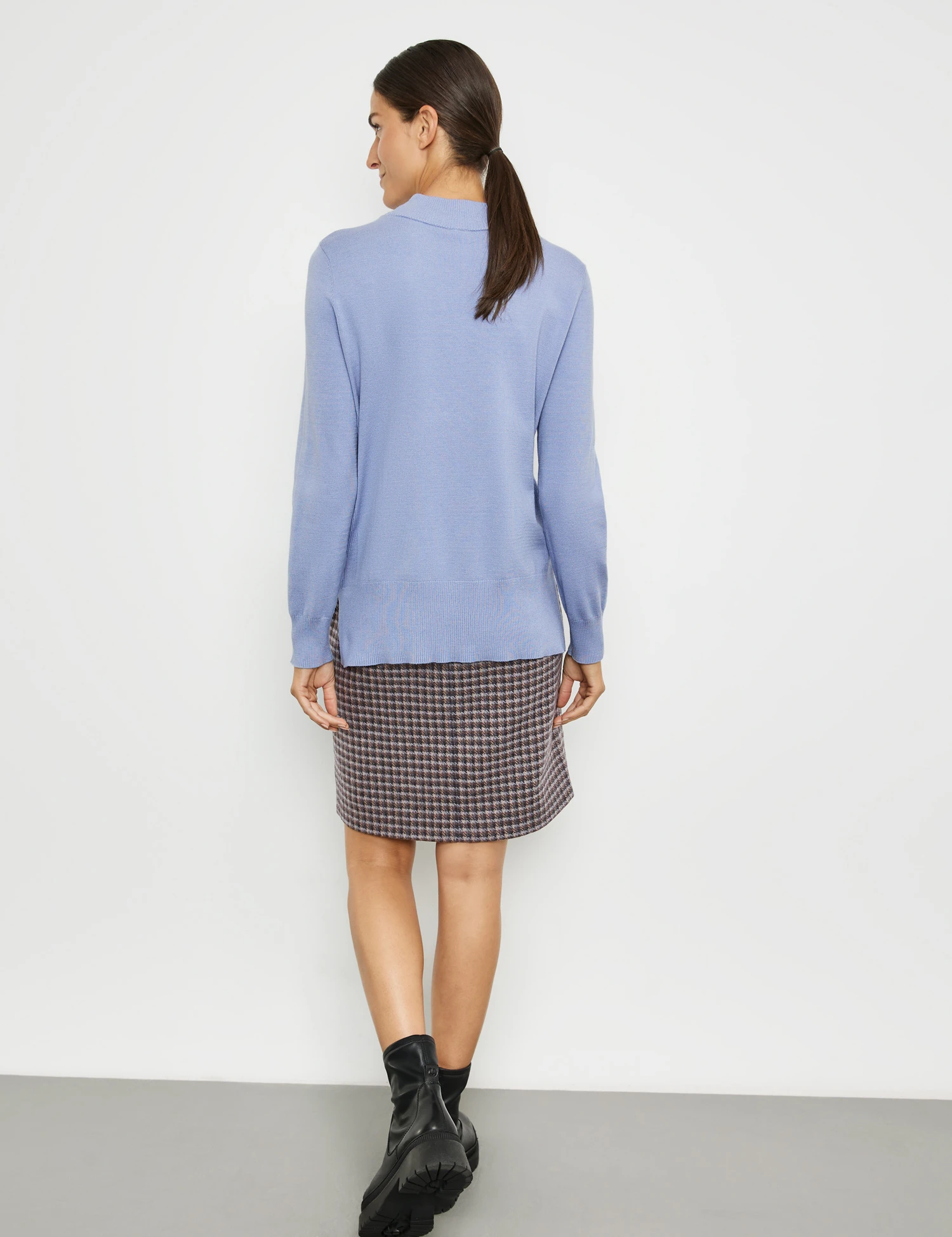 Gerry Weber Pullover Mit Strick-Mix Und Verlängertem Rückenteil 8 Gerry Weber Pullover Mit Strick-Mix Und Verlängertem Rückenteil – Bild 6