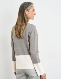 Gerry Weber Pullover Mit Strick-Patch Und Kaschmiranteil -Gerry Weber Verkäufe pullover mit strick patch und kaschmiranteil 104