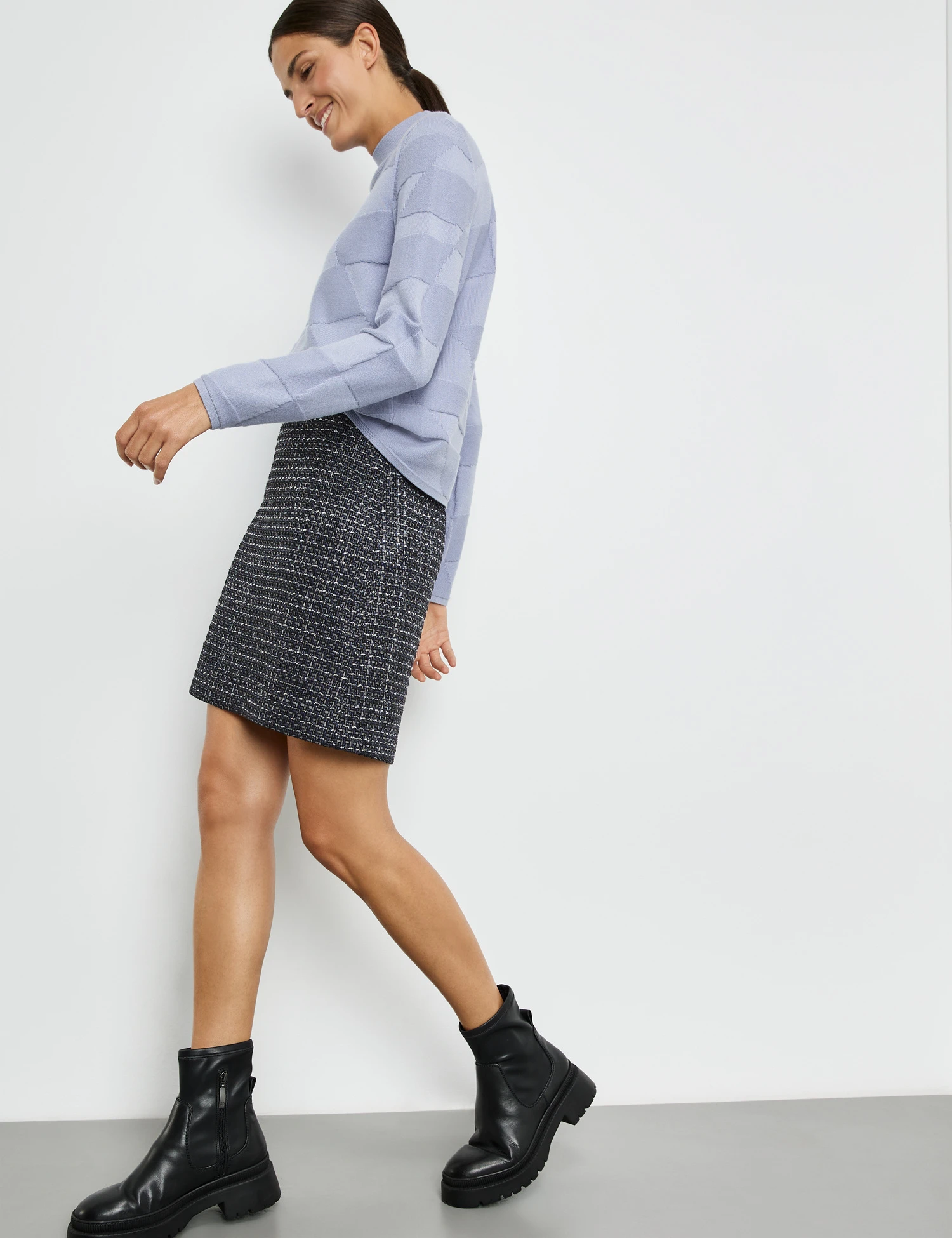 Gerry Weber Pullover Mit Strickmuster Und Turtleneck 7 Gerry Weber Pullover Mit Strickmuster Und Turtleneck – Bild 5