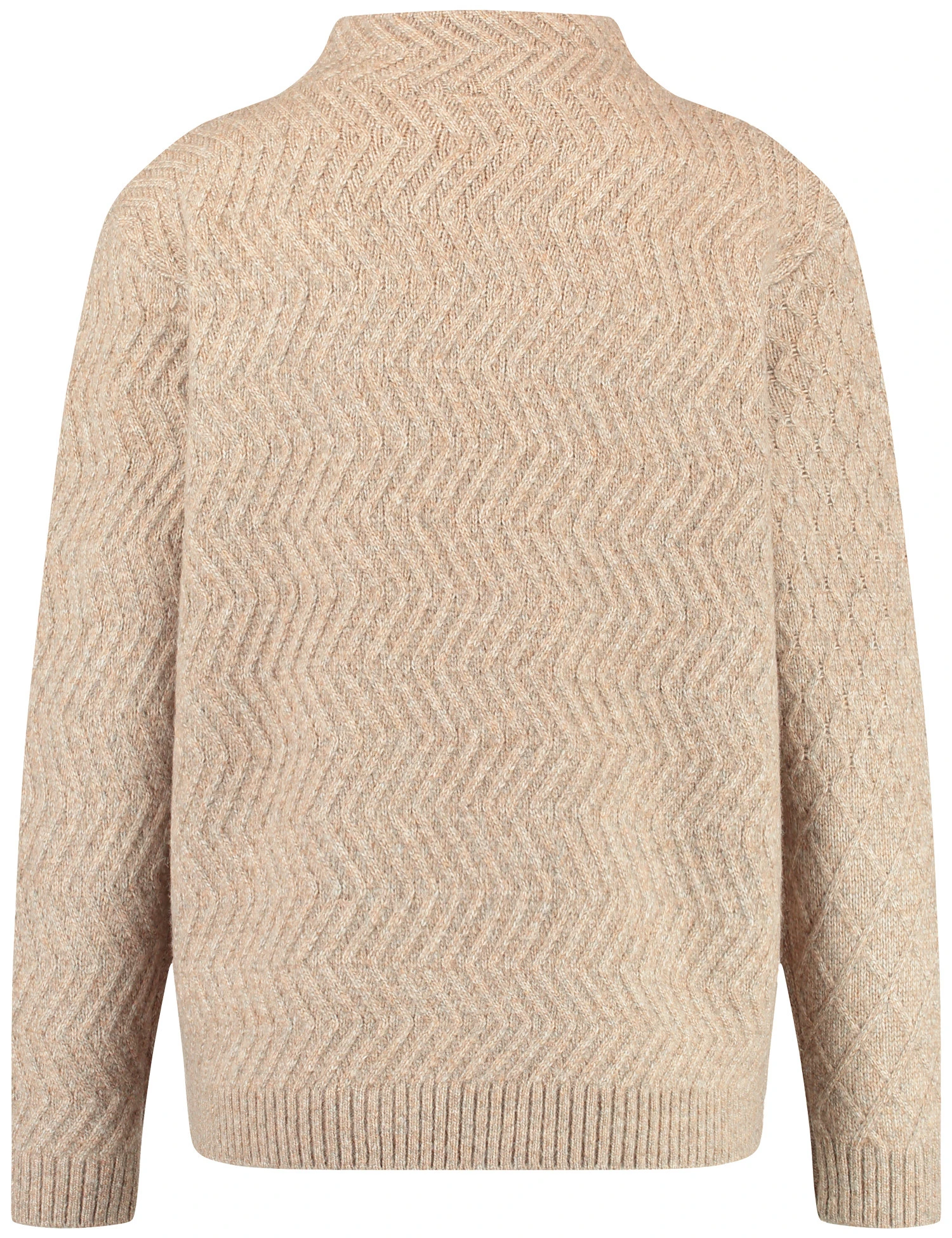 Gerry Weber Pullover Mit Turtleneck Und Strick-Muster 5 Gerry Weber Pullover Mit Turtleneck Und Strick-Muster – Bild 3