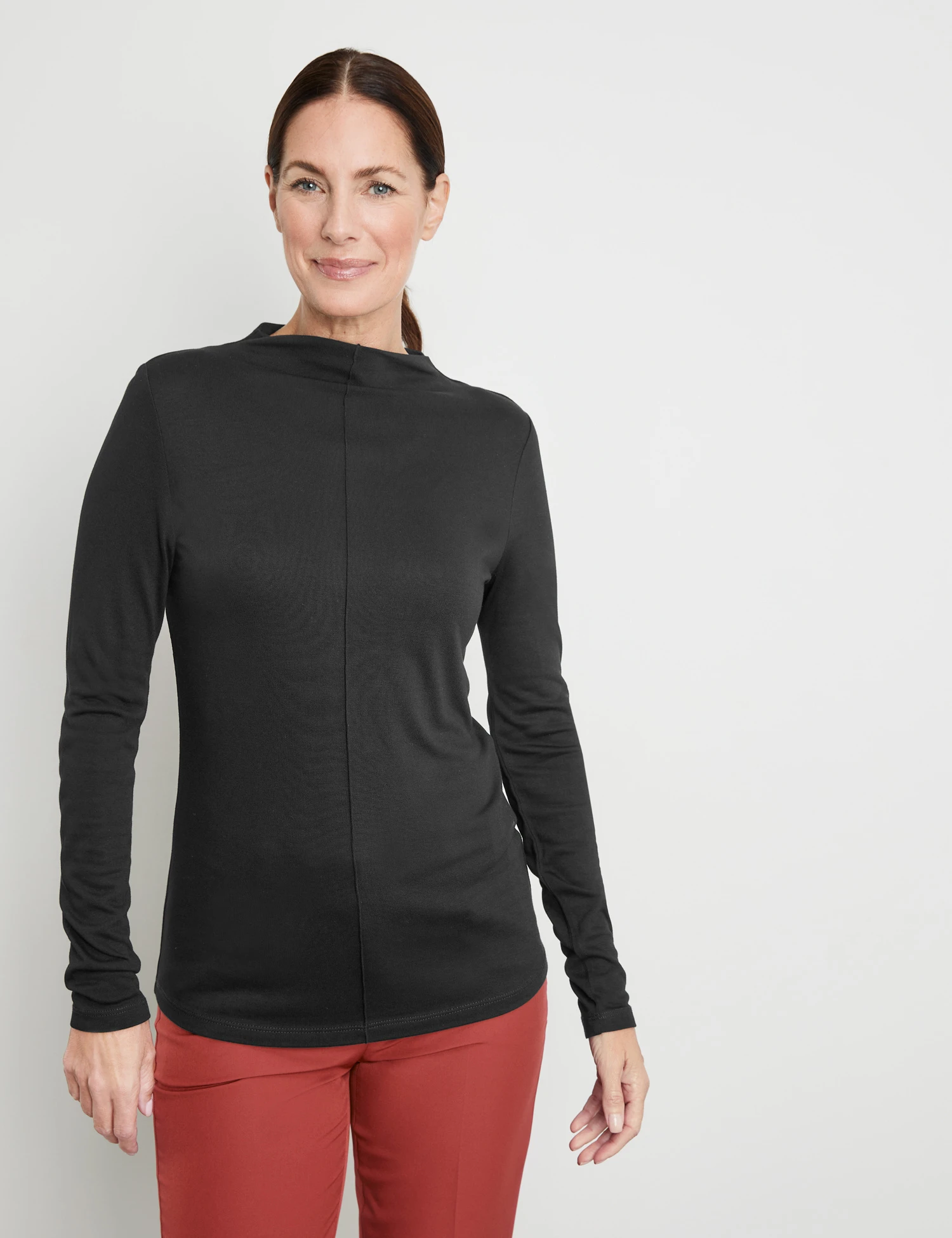 Gerry Weber Pullover Mit Weitem Stehkragen 3 Gerry Weber Pullover Mit Weitem Stehkragen