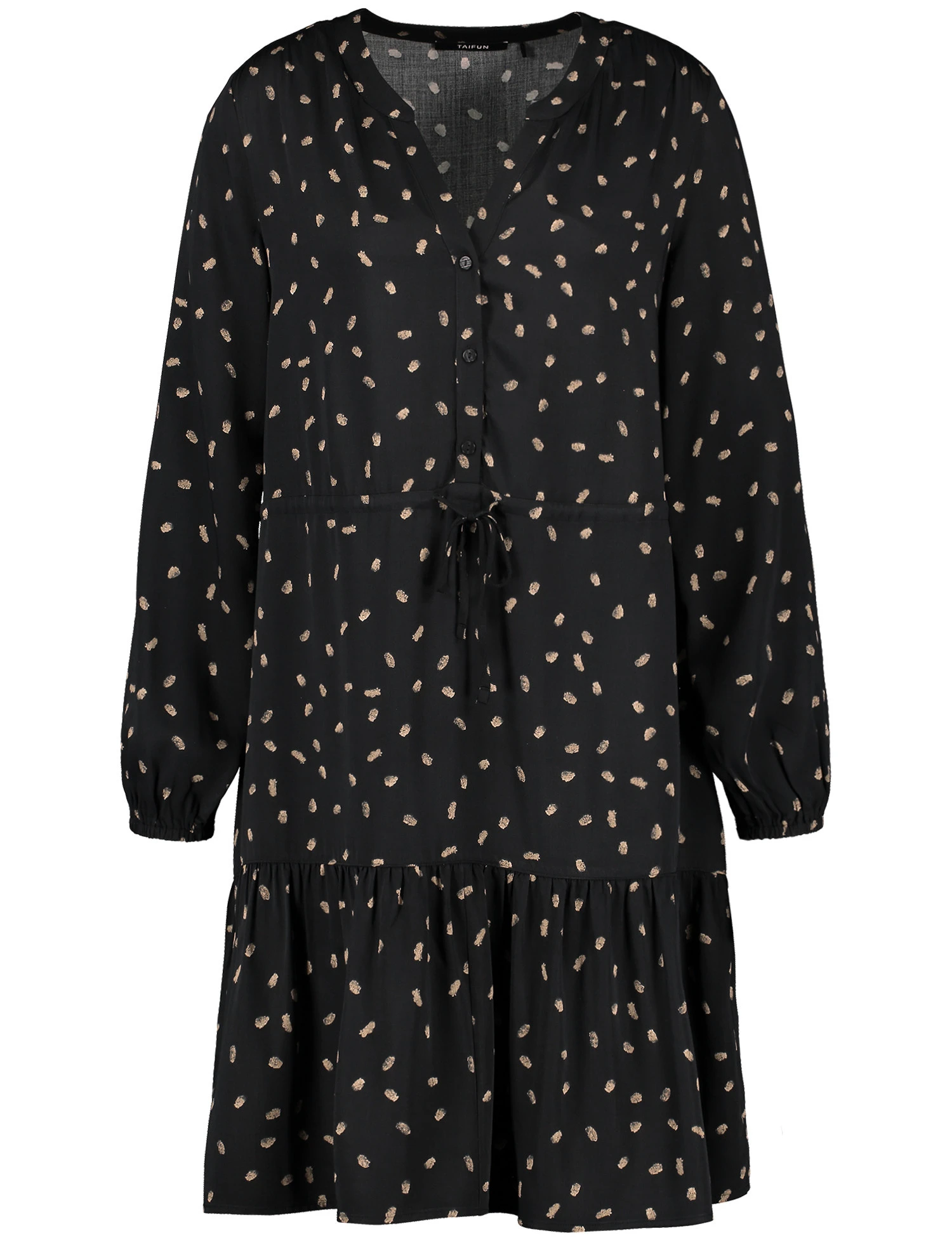 Taifun Satinkleid Mit Print 4 Taifun Satinkleid Mit Print – Bild 2