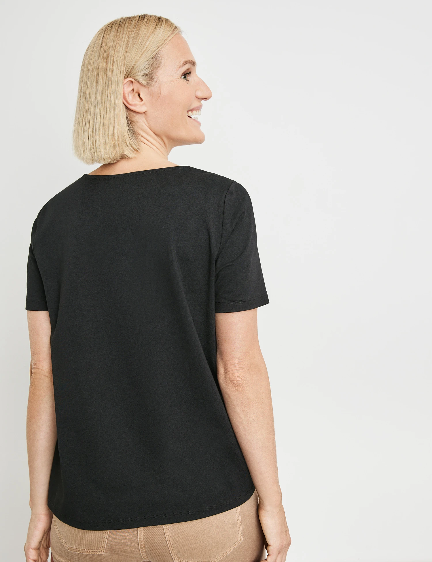 Gerry Weber Schickes Blusenshirt Aus Material-Patch 8 Gerry Weber Schickes Blusenshirt Aus Material-Patch – Bild 6