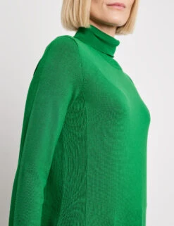 Gerry Weber Schlichter Rollkragenpullover Mit Rippstrick-Details 12 Gerry Weber Schlichter Rollkragenpullover Mit Rippstrick-Details -Gerry Weber Verkäufe schlichter rollkragenpullover mit rippstrick details 100