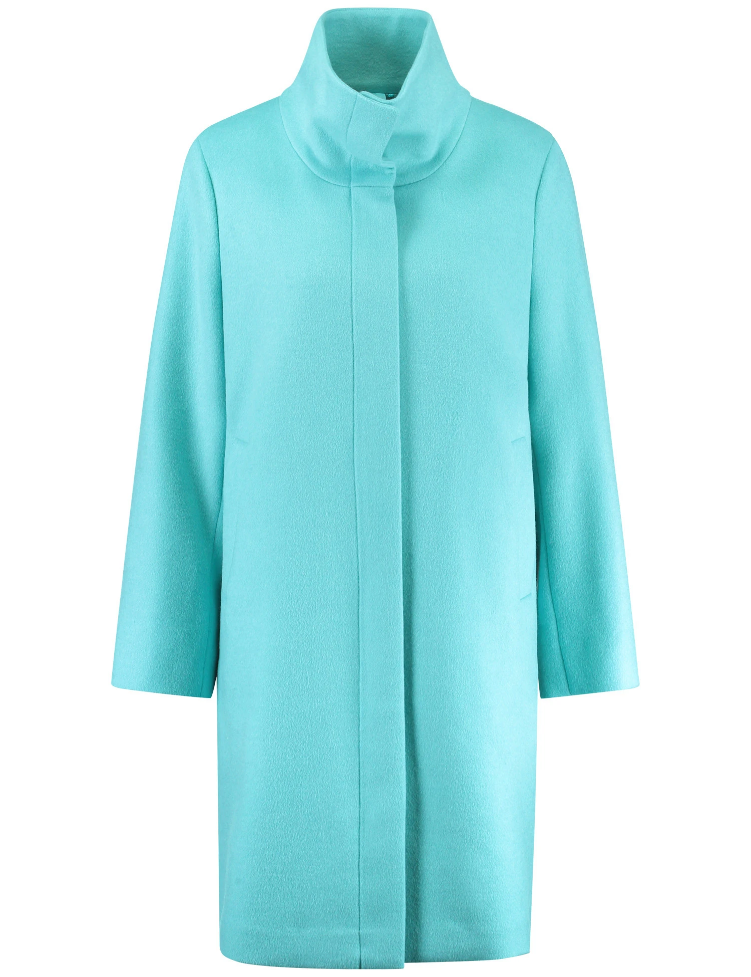 Gerry Weber Schlichter Wollmantel Mit 2-Wege-Reißverschluss 3 Gerry Weber Schlichter Wollmantel Mit 2-Wege-Reißverschluss