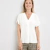Gerry Weber Schlichtes Blusenshirt Mit Falte -Gerry Weber Verkäufe schlichtes blusenshirt mit falte 110