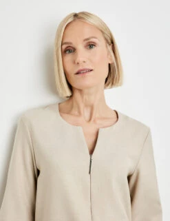 Gerry Weber Schlichtes Blusenshirt Mit Frontzipper 12 Gerry Weber Schlichtes Blusenshirt Mit Frontzipper -Gerry Weber Verkäufe schlichtes blusenshirt mit frontzipper 100