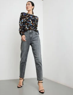 Taifun Shirt Mit Gesmokten Ärmelenden -Gerry Weber Verkäufe shirt mit gesmokten aermelenden 102