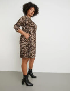 Shirtkleid Mit Animal-Print -Gerry Weber Verkäufe shirtkleid mit animal print 102