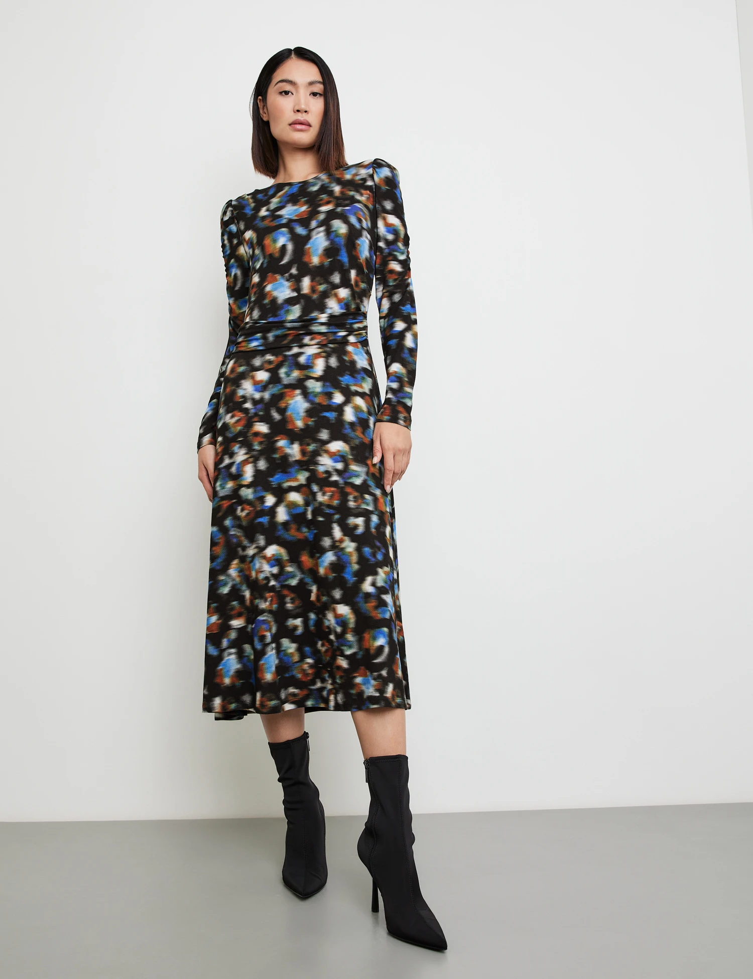 Taifun Shirtkleid Mit Puffärmeln 3 Taifun Shirtkleid Mit Puffärmeln