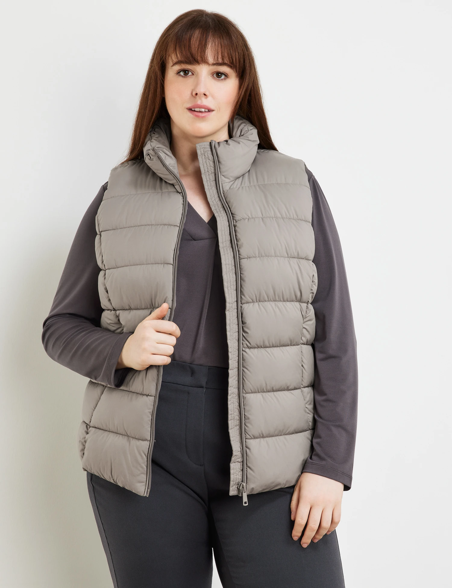 Steppweste Mit Stehkragen 3 Steppweste Mit Stehkragen