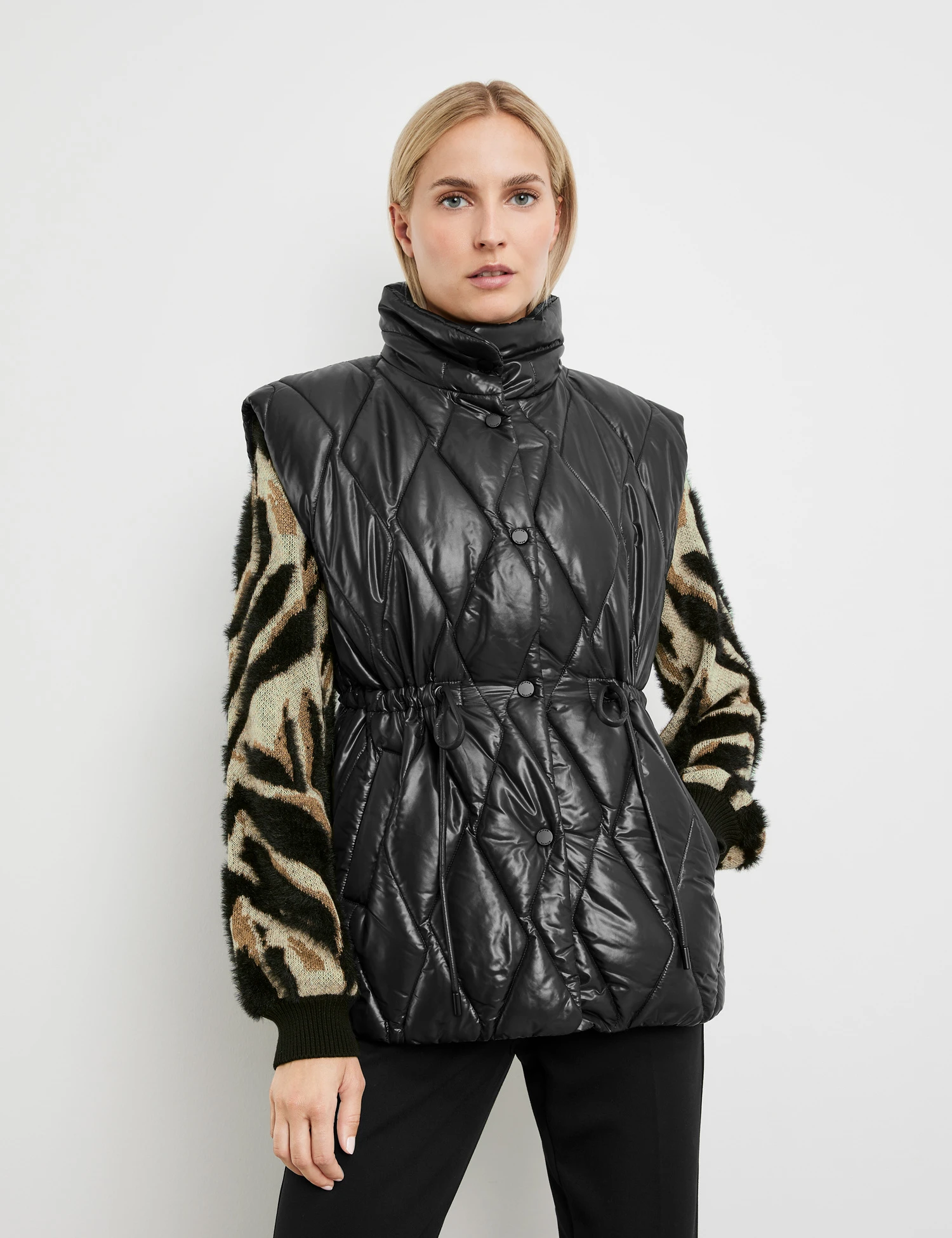 Taifun Steppweste Mit Taillen-Tunnelzug 3 Taifun Steppweste Mit Taillen-Tunnelzug