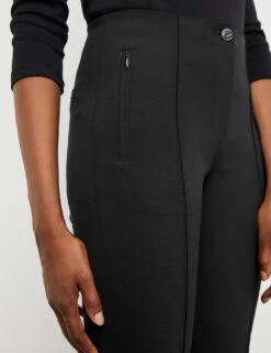 Gerry Weber Stretchhose Slim Fit Mit Längsbiesen -Gerry Weber Verkäufe stretchhose slim fit mit laengsbiesen 100