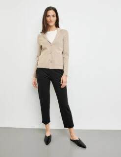 Gerry Weber Strickjacke Aus Feinstrick Mit Kragen -Gerry Weber Verkäufe strickjacke aus feinstrick mit kragen 102