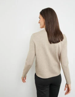 Gerry Weber Strickjacke Aus Feinstrick Mit Kragen -Gerry Weber Verkäufe strickjacke aus feinstrick mit kragen 104